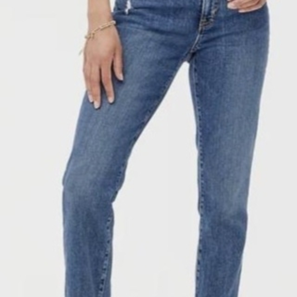 J. Crew Women's Straight Leg Jeans in Blue